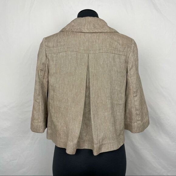 Banana Republic Factory Linen Blend Y2K Jacket - Women’s S - Picture 2 of 6